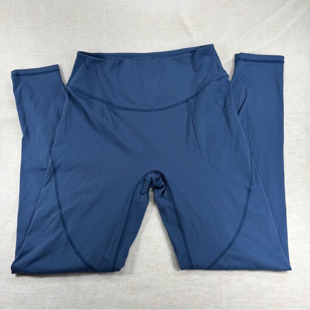 Blue ILUS High-Waist Active Leggings